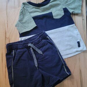 Ben Sherman Toddler Shorts Set - Size 24M